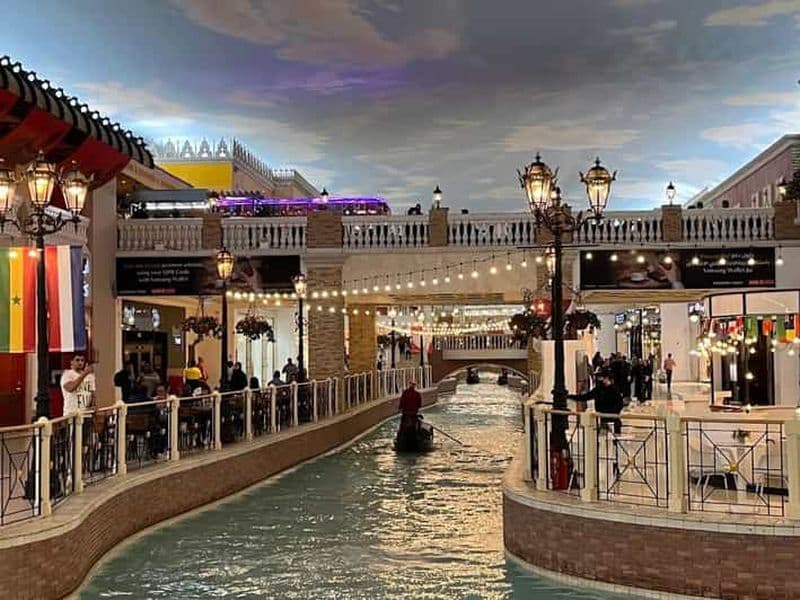 Billet Visite de la ville de Doha, centre commercial Villaggio Mall et balade en gondole gratuite