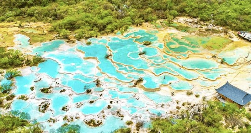 Billet 2 jours de Chengdu à Jiuzhaigou et Huanglong en libre-service avec transfert