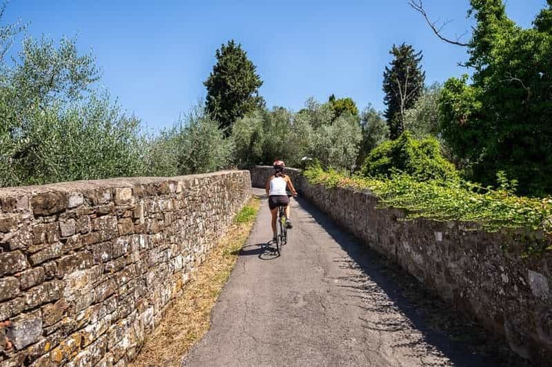 Billet Florence : visite d'une demi-journée à vélo dans la campagne toscane et dégustations