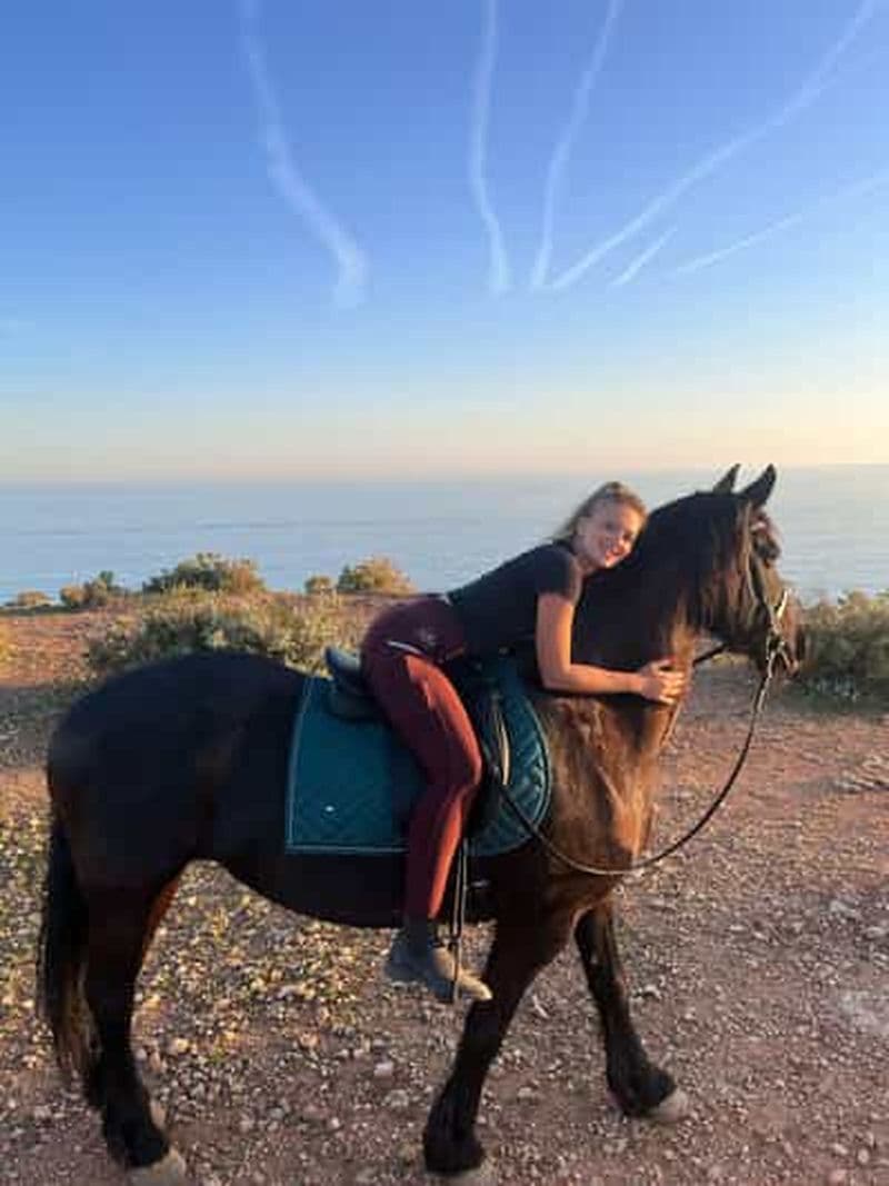 Billet Équitation à flanc de falaise en Algarve