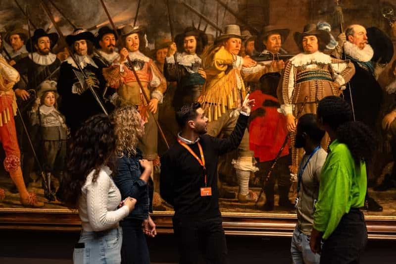 Billet Amsterdam : visite guidée du Rijksmuseum, billet d'entrée compris
