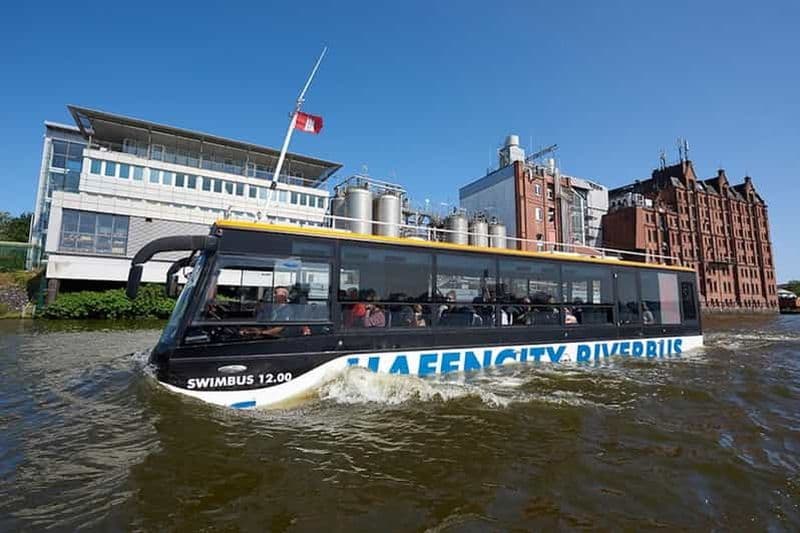 Billet Hambourg : billet de bus amphibie fluvial et terrestre