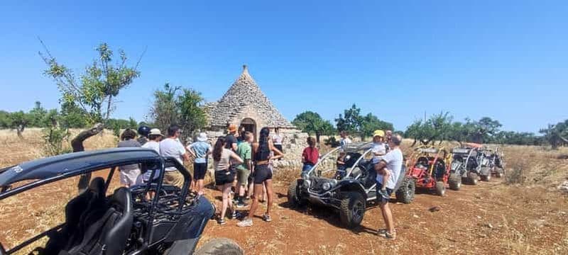 Billet Excursions en buggy/quad dans les Pouilles avec buggy 4 places sur demande.
