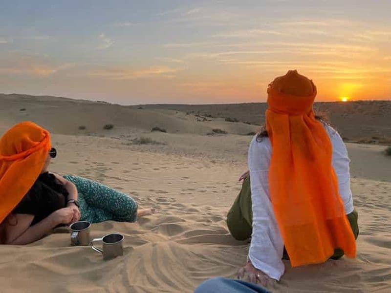 Billet Désert du Thar : balade à dos de chameau, coucher de soleil et dîner avec observation des étoiles