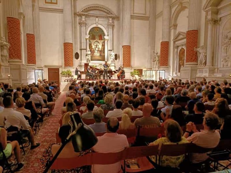 Billet Venise : Concert des Quatre Saisons de Vivaldi et visite du musée de la musique