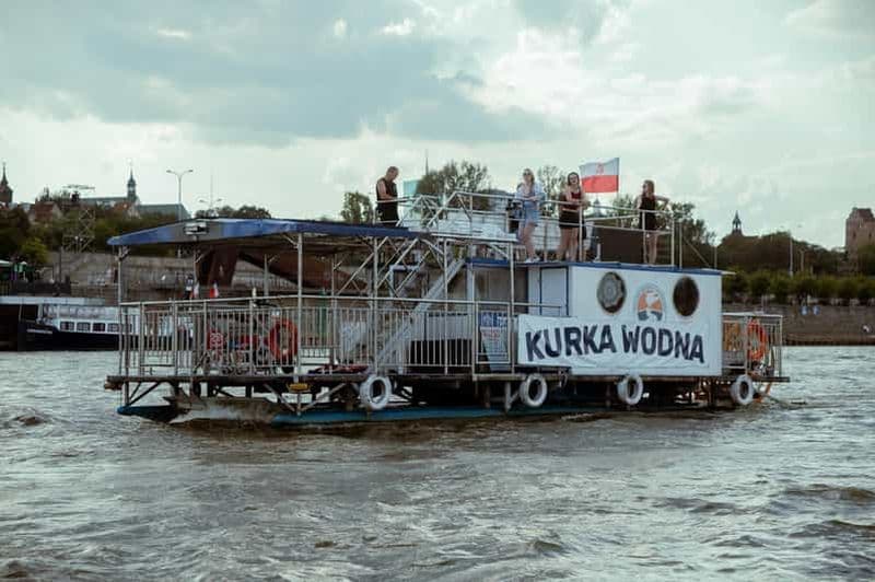 Billet Varsovie : croisière sur la Vistule à bord du Kurka Wodna