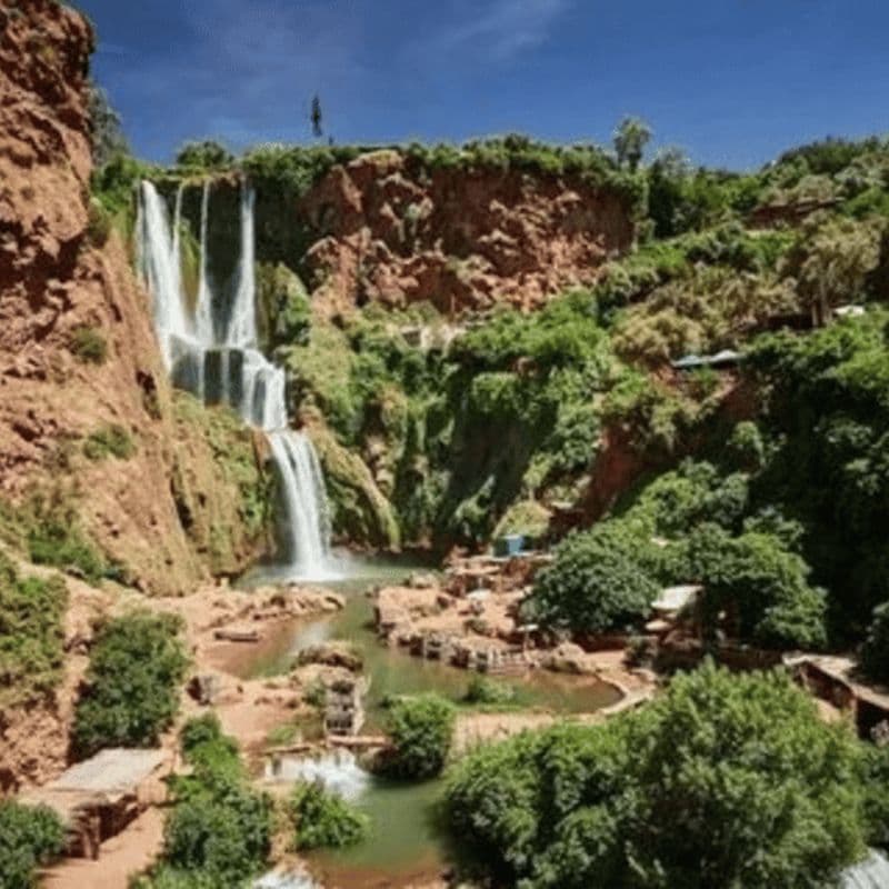 Billet Au départ de Marrakech : Excursion d'une journée aux cascades d'Ouzoud