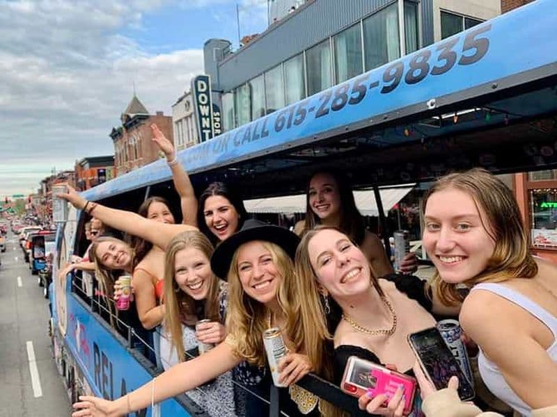 Billet Nashville : Party Bus avec DJ et Bar