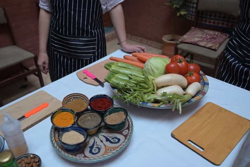 Billet Marrakech : Cours de cuisine marocaine pour végétariens et végétaliens