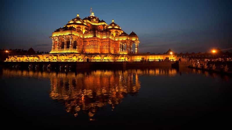 Billet Delhi : visite du temple Akshardham avec spectacle son et lumière