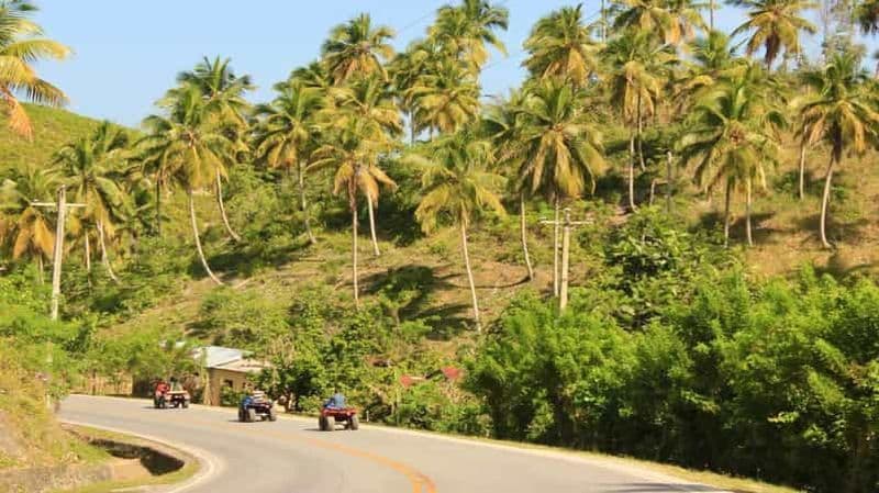 Billet Las Terrenas : excursion en quad avec visite d'une ferme et arrêt à la plage