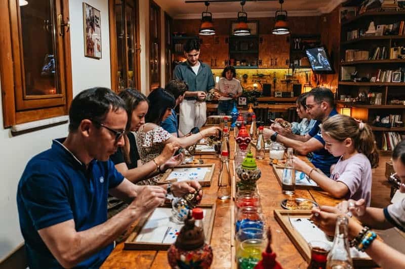 Billet Istanbul : atelier de fabrication de lampes en mosaïque turque avec boissons et collation