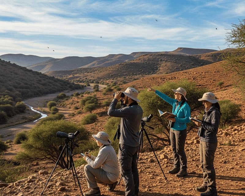 Billet Marrakech : circuit d'observation des oiseaux dans la vallée d'Aït Mizzan avec guide