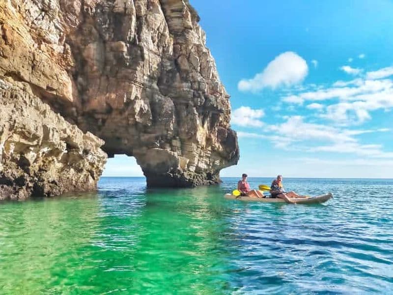 Billet Raposeira : Visite guidée en kayak et grottes de Praia da Ingrina