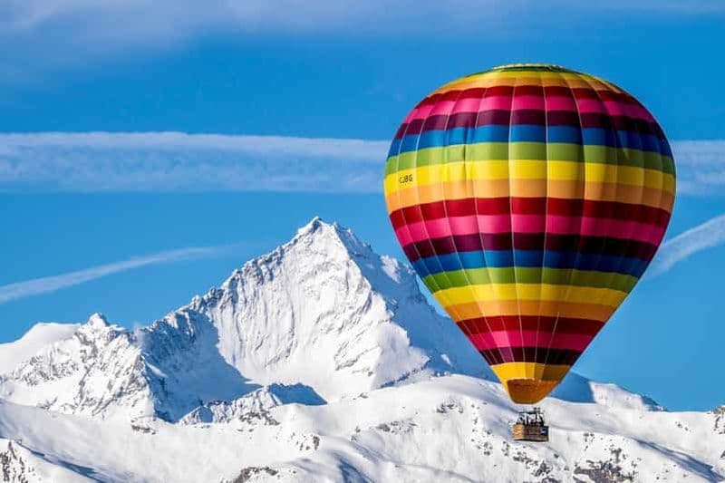 Billet Aoste : vol en montgolfière avec vue imprenable sur les Alpes