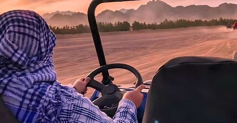 Billet Hurghada : safari en quad, en jeep et en buggy avec dîner barbecue