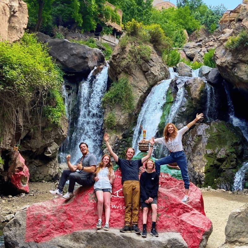 Billet Marrakech : Vallée de l'Ourika, montagne de l'Atlas, cascades et guide