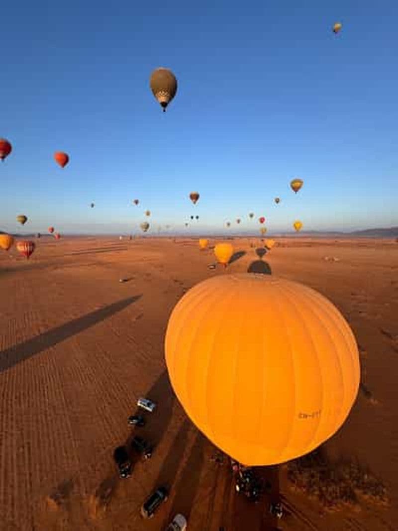 Billet Marrakech : 50 minutes de vol en montgolfière et petit-déjeuner