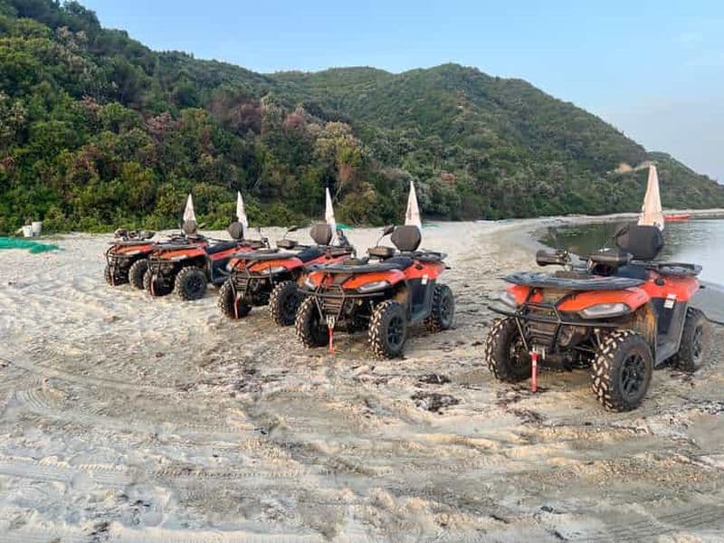 Billet Tirana, Durrës-Cap Rodon : tour en quad avec casque