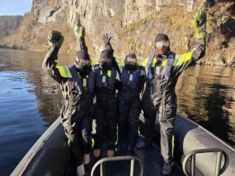 Billet Bergen : safari dans le fjord d'Alversund en bateau semi-rigide haut de gamme