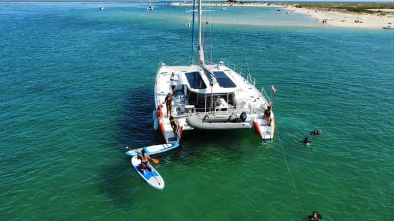 Billet Faro : visite privée d'une jounée en bateau dans le parc naturel de Ria Formosa