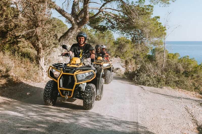 Billet Ibiza : Visite touristique en quad à Santa Eulalia