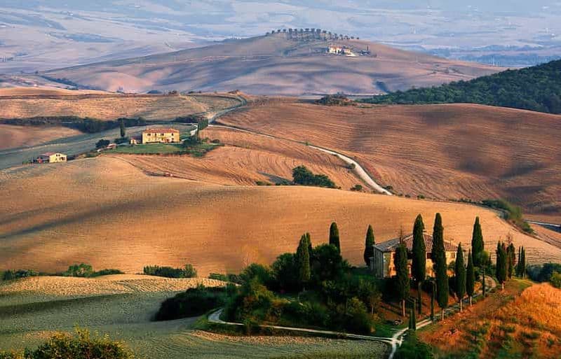 Billet Visite d'une jounée exclusive dans le Val d'Orcia au départ de Florence
