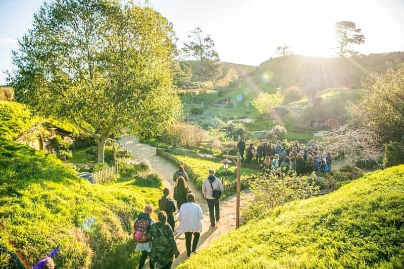 Billet Auckland : Excursion d'une journée dans le décor de Hobbiton avec déjeuner festif