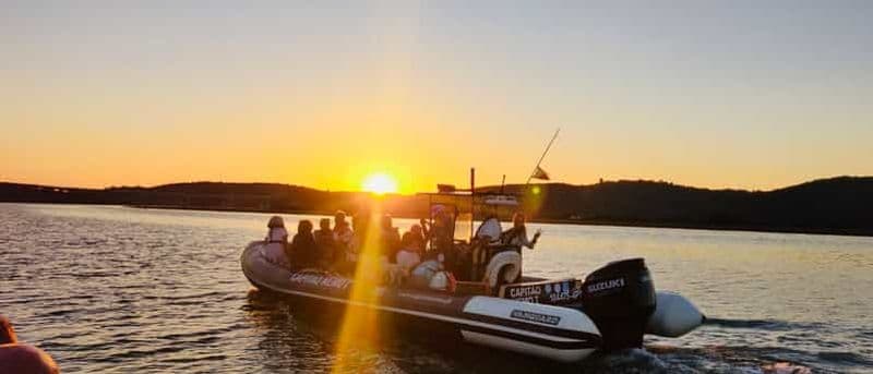 Billet Portimão : Grottes de Benagil et coucher de soleil avec vin mousseux
