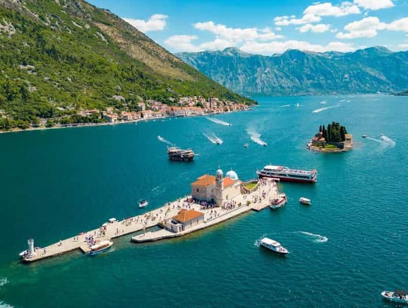 Billet Kotor : Perast et l'île de Notre-Dame-des-Rochers - Excursion en hors-bord
