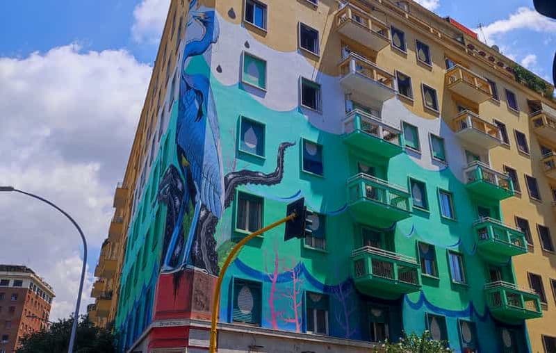 Billet Rome : visite guidée à pied des graffitis et du street art moderne dans le quartier Ostiense