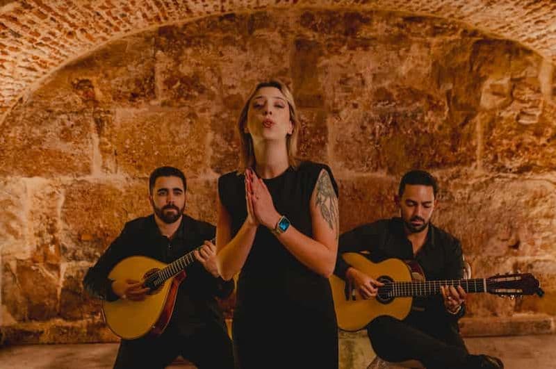 Billet Lisbonne : spectacle de fado et dégustation de vin dans l'enceinte des remparts médiévaux