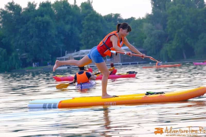 Billet Bucarest : excursion guidée en kayak ou en SUP sur le lac Herăstrău