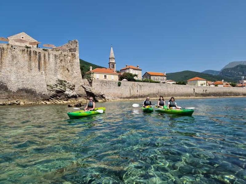 Billet Budva : location de kayaks ou de SUP avec formation et itinéraires