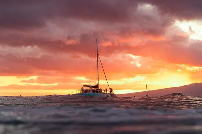 Billet Embarquement depuis la plage de Waikiki : Croisière panoramique au coucher du soleil sur le Hāwea