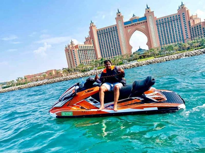 Billet Dubaï : Aventure en jet-ski avec photographie