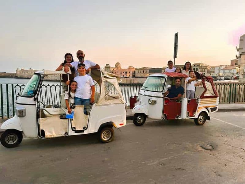 Billet Syracuse : Visite de Syracuse et Ortigia par Ape Calessino