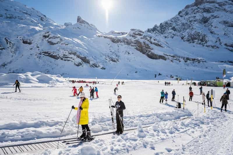 Billet Zurich : Journée de ski pour débutants sur le Titlis et Lucerne