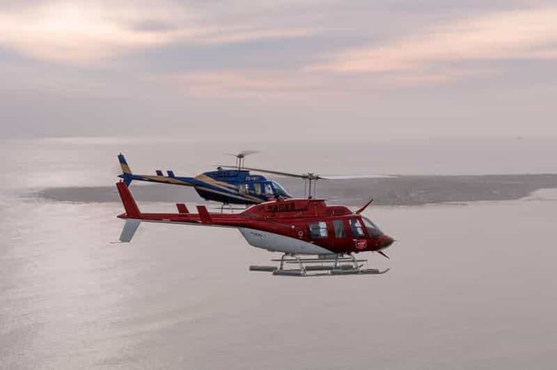 Billet Vol en hélicoptère du Cap à Robben Island - 18 min
