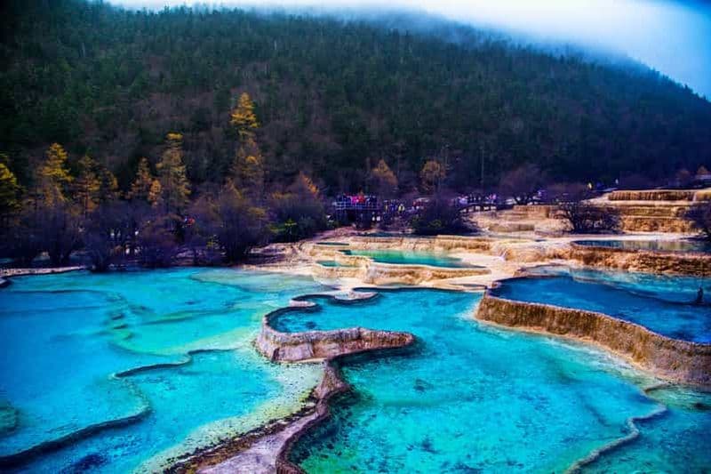 Billet Chengdu : Jiuzhaigou + Huanglong - Visite privative de 2 jours