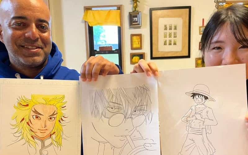 Billet Tokyo : atelier de dessin de manga avec un artiste professionnel