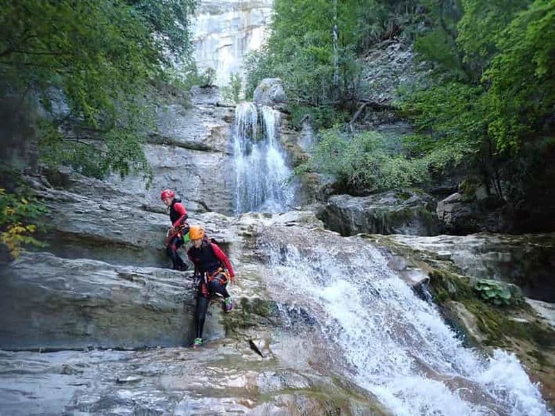 Billet Canyoning aux Écouges, dans le Vercors.
