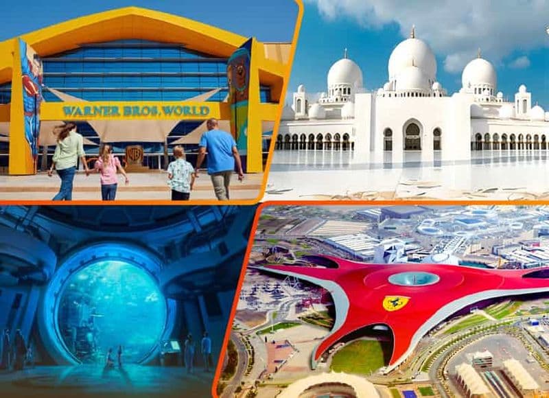 Billet Dubaï : Mosquée Sheikh Zayed et entrée au Ferrari World avec transfert