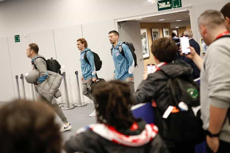 Billet Atletico de Madrid : Arrivée de l'équipe + Billet de match