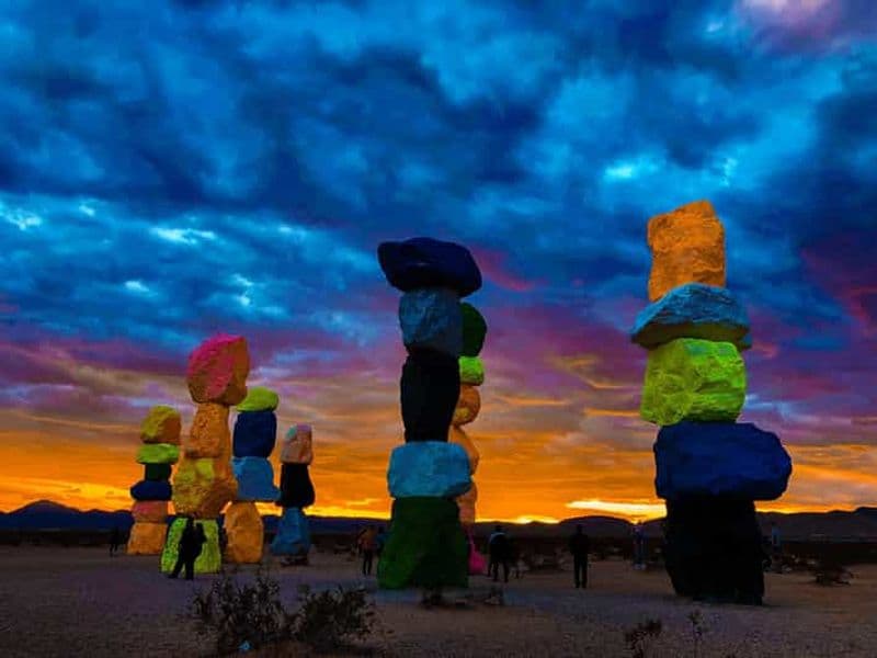 Billet Las Vegas : excursion dans le désert aux Seven Magic Mountains