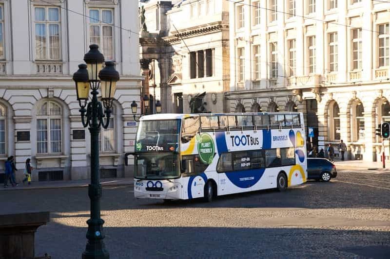 Billet Brussels City Card avec bus à arrêts multiples
