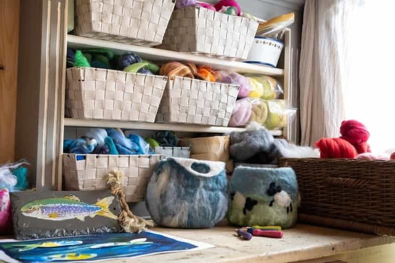 Billet Nottingham : atelier de feutrage