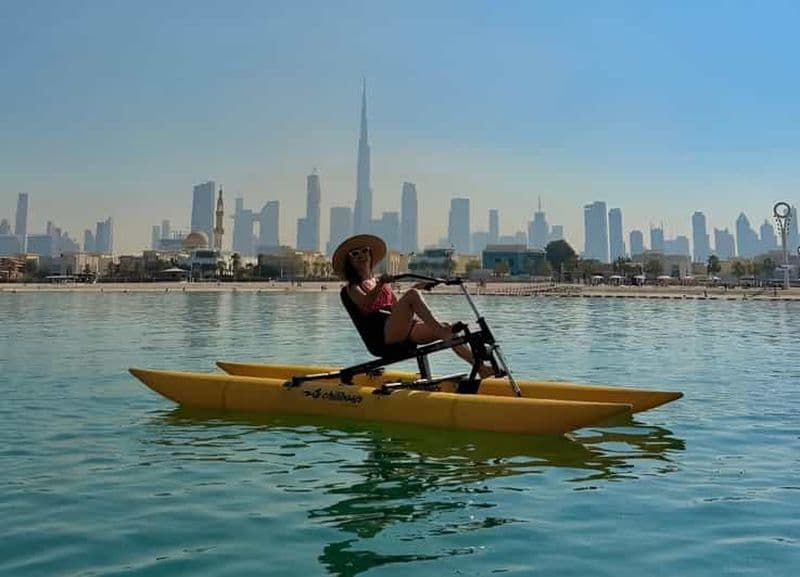 Billet Dubaï : Une expérience de vélo aquatique avec vue sur Burj Khalifa
