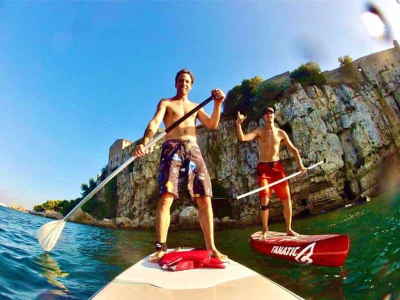 Billet Stand-Up Paddle & Snorkeling avec guide local près de Nice
