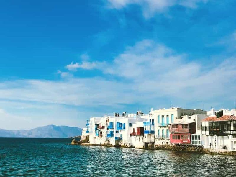 Billet Au départ de Paros : excursion d'une journée à Délos et Mykonos